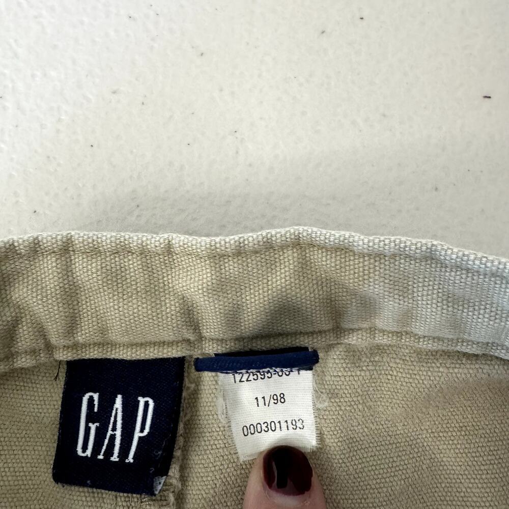 VTG 90s Gap Khaki Maxi Skirt Women's Size 2 - Picture 5 of 7